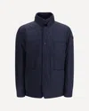 Moncler Brieuc Water-repellent Jacket In Blue