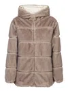 Moncler Brissac Reversible Jacket In White