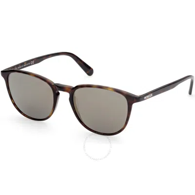 Moncler Bronze Square Unisex Sunglasses Ml0190-f/s 56q 54