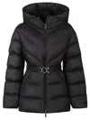 Moncler Brosse Tech Down Jacket In Black