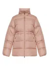 Moncler Brossette Down Jacket In Pink