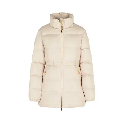 Pre-owned Moncler Brossette Jacket 'cream' | Women's Size 0 In White