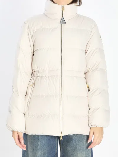 Moncler Brossette Puffer Jacket In Neutral