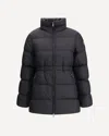 Moncler Brossette Short Down Jacket In Black