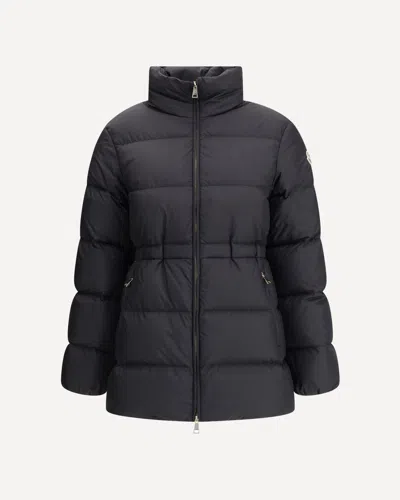 Moncler Brossette Short Down Jacket In Black