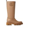 Moncler Brown Boots In Multi