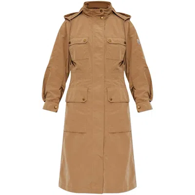 Moncler Brown Coats - Parka Coats Women