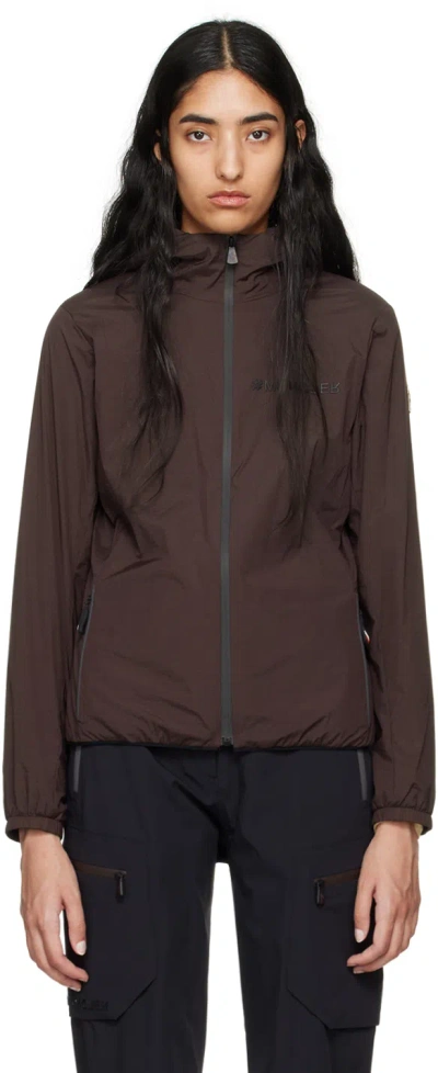 Moncler Brown Mietres Jacket In 48e Brown