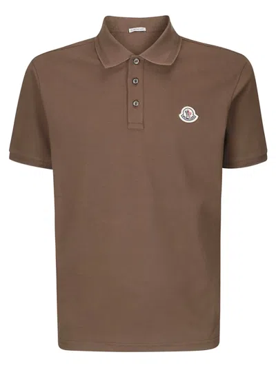 Moncler Brown Polo Shirt