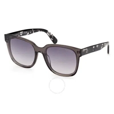 Moncler Brown Square Ladies Sunglasses Ml0198-f 05b 57 In Black