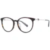 Moncler Brown Unisex Optical Frames