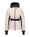 Moncler Bruche Hooded Down Ski Jacket In Animal Print