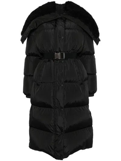 Moncler Bruneaux Coat In Black