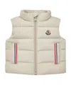 Moncler Buang Down Vest In Neutral