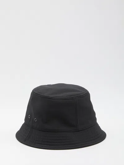 Moncler Bucket Hat In Black