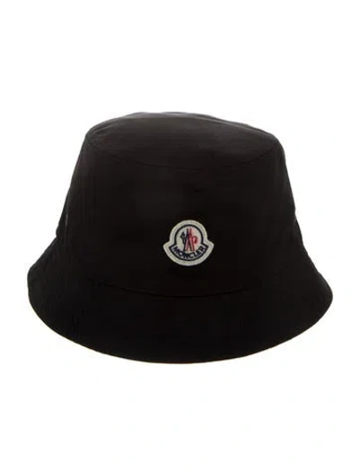 Pre-owned Moncler Bucket Hat In Black