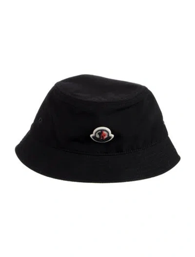 Pre-owned Moncler Bucket Hat In Black