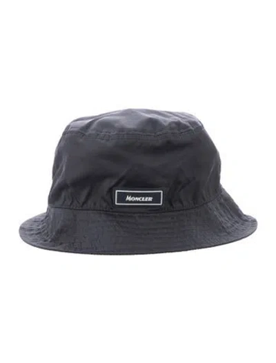 Pre-owned Moncler Bucket Hat In Black