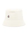 Moncler Bucket Hat In Cream