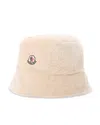 Moncler Bucket Hat In Neutral