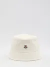 Moncler Bucket Hat In White