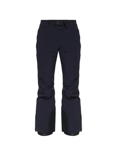 Moncler Buckle-belt Ski Trousers In Black