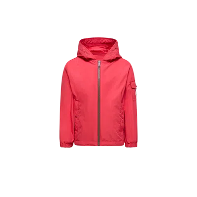 Moncler Kids' Veste À Capuche Buket, Garçons, Rouge, Taille: 8a In Red