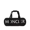 Moncler Round Gym Bag Top Handles In Black