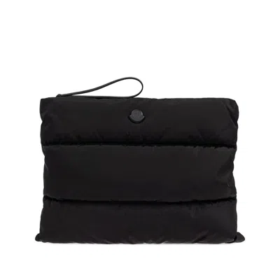 Moncler Bum Bags In Black