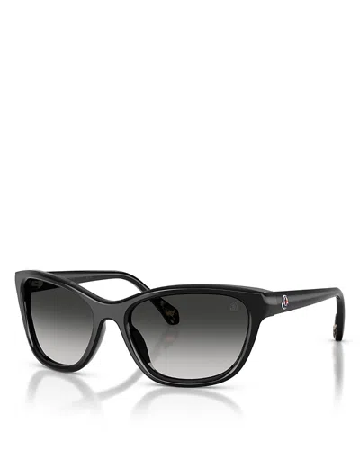 Moncler Butterfly Sunglasses, 58mm In Black