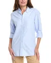 Moncler Button-front Shirt In Blue