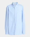 Moncler Button-front Shirt In Dark Blue