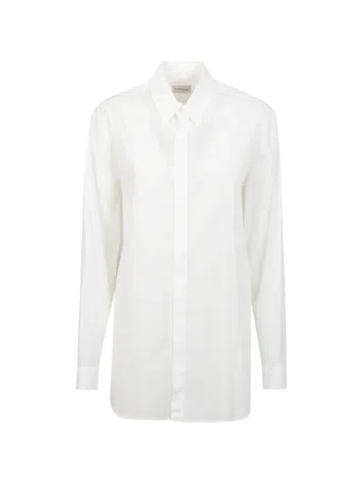 Moncler Button Shirt In White