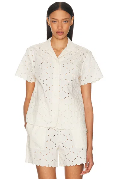 MONCLER BUTTON UP TOP