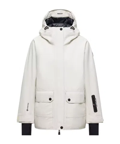 Moncler Bwindi Hooded Gore-tex Ski Jacket In Purple