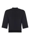 Moncler By Edward Enninful T-shirt In Black