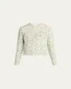 Moncler Cable-knit Crewneck Sweater In White