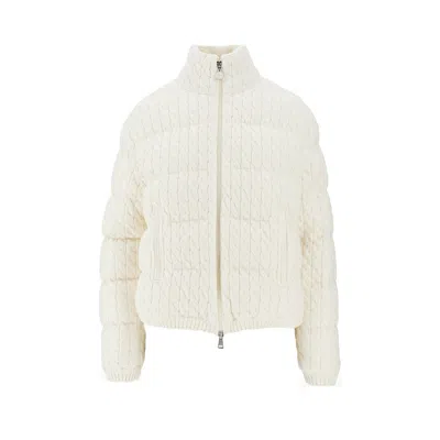 Moncler Cable Knit Down Jacket