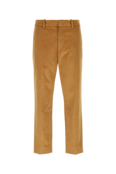 Moncler Drawstring Casual Pants In Brown