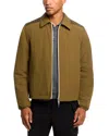 Moncler Green Regular Solid Shirt In Brown