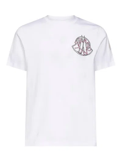 Moncler Ss T-shirt In White