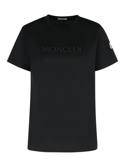 MONCLER CAMISETA - NEGRO