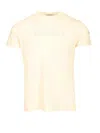 Moncler Classic Cotton T-shirt In Burgundy
