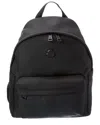 Moncler Canvas Backpack In Black