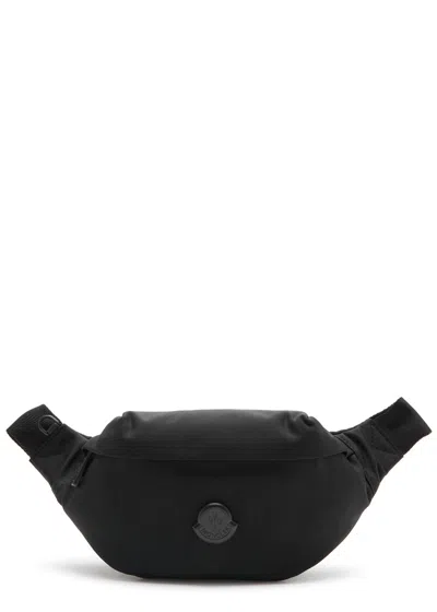 Moncler Small Durance Nylon Belt Bag In Black