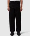 Moncler Men Canvas Pants In Black