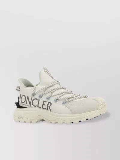 Moncler Canvas Trailgrip Lite 2 Sneakers In White