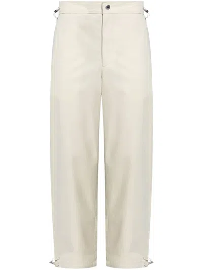 MONCLER CANVAS TROUSERS
