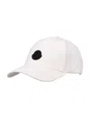 Moncler Cotton Baseball Cap In White