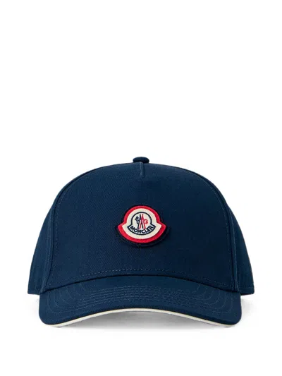 Moncler Cap With Adjustable Curved Visor In Transparent
